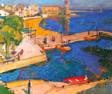 Port Blau 1995 Limited Edition Print - Manel Anoro Port Blau 1995 Limited Edition Print - Manel Anoro