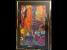 Dos Hermanas Serigraph on Panel 1990 68x48 Huge Limited Edition Print by Manel Anoro - 1