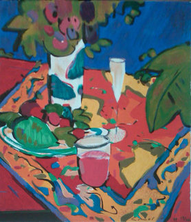 Collectors Suite of Two PP Bodegon en Rojo and Costa De Mallorca with signed and numbered Limited Edition Print - Manel Anoro Collectors Suite of Two PP Bodegon en Rojo and Costa De Mallorca with signed and numbered Limited Edition Print - Manel Anoro