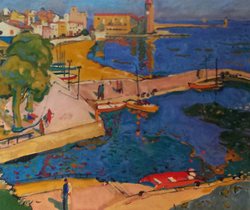 Port Blau 1995 Limited Edition Print - Manel Anoro Port Blau 1995 Limited Edition Print - Manel Anoro