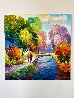 Loves Scenic View Acrylic 20x20 Original Painting by Alexander Antanenka - 1