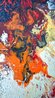 Lava 2018 14x11 - Signed Twice Original Painting by Alexander Antanenka - 2