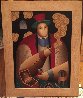 Cigars 1997 59x47 Original Painting by Anton Arkhipov - 1 Cigars 1997 59x47 Original Painting by Anton Arkhipov - 1