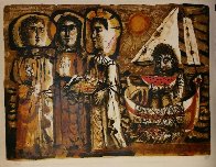 Saints Maries 1951 Limited Edition Print by Antoni Clave - 1 Saints Maries 1951 Limited Edition Print by Antoni Clave - 1