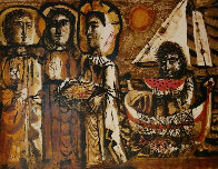 Saints Maries 1951 Limited Edition Print by Antoni Clave - 0 Saints Maries 1951 Limited Edition Print by Antoni Clave - 0