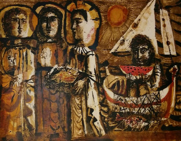 Saints Maries 1951 Limited Edition Print - Antoni Clave Saints Maries 1951 Limited Edition Print - Antoni Clave