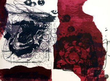 Untitled Lithograph Limited Edition Print - Antoni Clave Untitled Lithograph Limited Edition Print - Antoni Clave