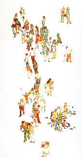 Untitled Figurative AP 1977 - Huge Limited Edition Print - Anton Sipos