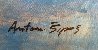Boat on the Seine River Paris 30x40 Original Painting by Anton Sipos - 4 Boat on the Seine River Paris 30x40 Original Painting by Anton Sipos - 4