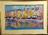 Portovenere, Italy 1984 37x49 Huge Original Painting by Anton Sipos - 6