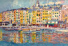 Portovenere, Italy 1984 37x49 Huge Original Painting by Anton Sipos - 0