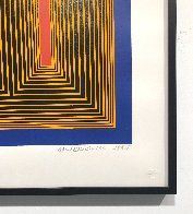 Temple of the Golden Red 1985 Limited Edition Print by Richard Anuszkiewicz - 4 Temple of the Golden Red 1985 Limited Edition Print by Richard Anuszkiewicz - 4