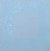 Winter Suite (Light Blue with Light Blue) 1979 Limited Edition Print by Richard Anuszkiewicz - 0 Winter Suite (Light Blue with Light Blue) 1979 Limited Edition Print by Richard Anuszkiewicz - 0