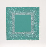 Winter Suite (Green with Silver) 1979 Limited Edition Print by Richard Anuszkiewicz - 1 Winter Suite (Green with Silver) 1979 Limited Edition Print by Richard Anuszkiewicz - 1