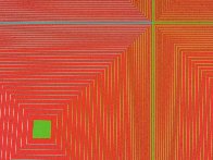 Six Squares 1969 Limited Edition Print by Richard Anuszkiewicz - 2 Six Squares 1969 Limited Edition Print by Richard Anuszkiewicz - 2