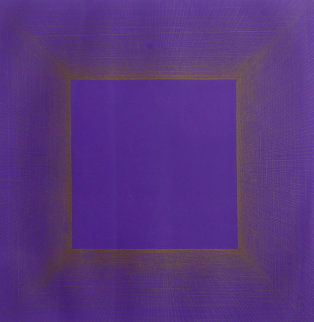 Midnight Suite (Purple With Silver) 1979 Limited Edition Print - Richard Anuszkiewicz Midnight Suite (Purple With Silver) 1979 Limited Edition Print - Richard Anuszkiewicz