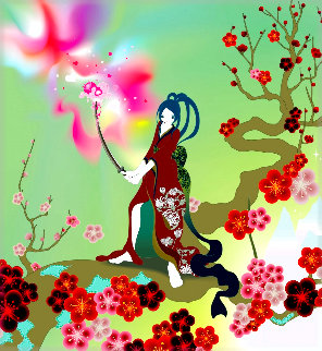 Piercing a Heart 2005 Limited Edition Print - Chiho Aoshima Piercing a Heart 2005 Limited Edition Print - Chiho Aoshima
