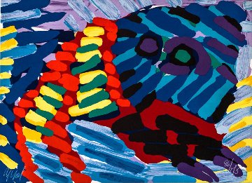 See Me Running Again 1978 Limited Edition Print - Karel Appel See Me Running Again 1978 Limited Edition Print - Karel Appel