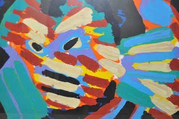 Fighting Cat AP 1979 Limited Edition Print - Karel Appel Fighting Cat AP 1979 Limited Edition Print - Karel Appel