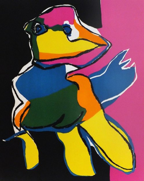 Frog 1969 Limited Edition Print - Karel Appel