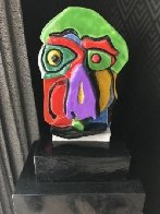 Head Ceramic Sculpture 21 in Sculpture by Karel Appel - 1 Head Ceramic Sculpture 21 in Sculpture by Karel Appel - 1