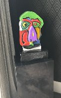 Head Ceramic Sculpture 21 in Sculpture by Karel Appel - 2 Head Ceramic Sculpture 21 in Sculpture by Karel Appel - 2