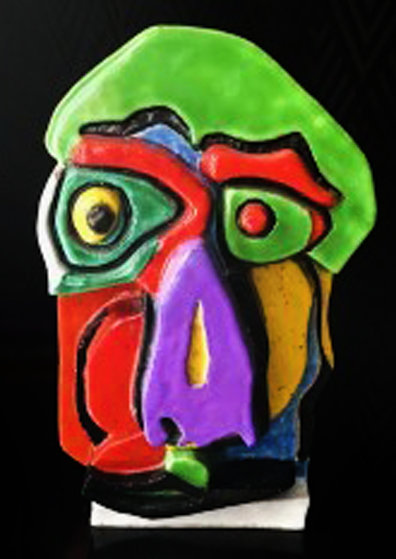 Head Ceramic Sculpture 21 in Sculpture by Karel Appel Head Ceramic Sculpture 21 in Sculpture by Karel Appel