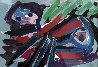 Walking With My Bird 1979 Limited Edition Print by Karel Appel - 1 Walking With My Bird 1979 Limited Edition Print by Karel Appel - 1