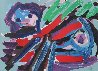Walking With My Bird 1979 Limited Edition Print by Karel Appel - 0 Walking With My Bird 1979 Limited Edition Print by Karel Appel - 0