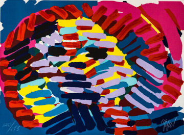 Once I Was the Sun 1978 Limited Edition Print - Karel Appel Once I Was the Sun 1978 Limited Edition Print - Karel Appel