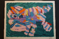 Stalking Cat 1978 Limited Edition Print by Karel Appel - 1 Stalking Cat 1978 Limited Edition Print by Karel Appel - 1