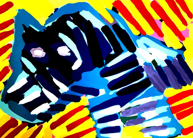 Bull Dog 1980 by Karel Appel