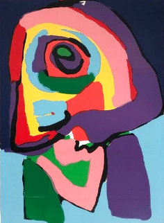 Untitled Silkscreen 1970 Limited Edition Print - Karel Appel Untitled Silkscreen 1970 Limited Edition Print - Karel Appel
