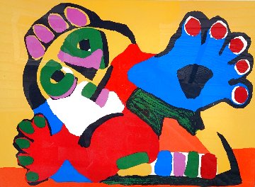 Untitled Lithograph  Limited Edition Print - Karel Appel