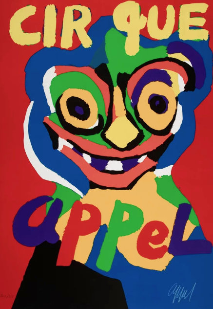 Cirque 1970 Limited Edition Print by Karel Appel