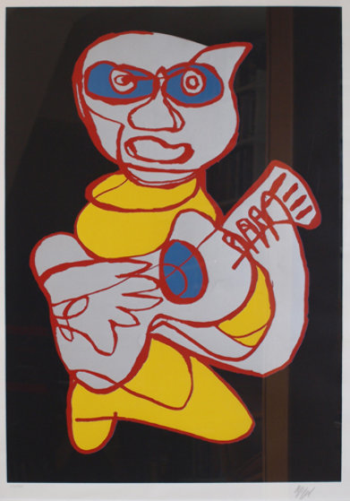 Cool Hand Luke Limited Edition Print by Karel Appel Cool Hand Luke Limited Edition Print by Karel Appel