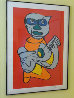 Man with Guitar 1975 Limited Edition Print by Karel Appel - 1