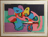 Flower Cart 1971 Limited Edition Print by Karel Appel - 1