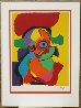 Visage AP Limited Edition Print by Karel Appel - 1 Visage AP Limited Edition Print by Karel Appel - 1