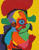 Visage AP Limited Edition Print by Karel Appel - 0 Visage AP Limited Edition Print by Karel Appel - 0
