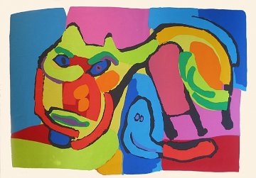 Cat 1969 Limited Edition Print - Karel Appel Cat 1969 Limited Edition Print - Karel Appel