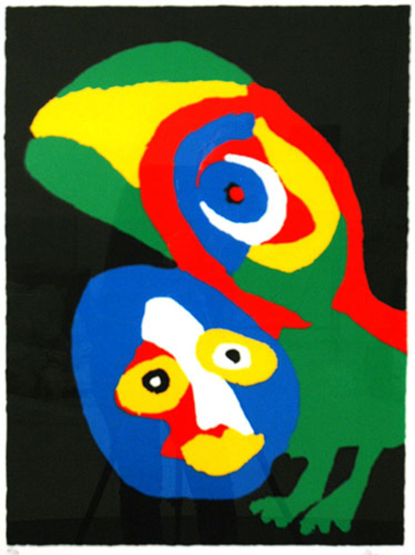 Perroquet Limited Edition Print by Karel Appel