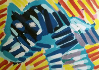 Bull Dog 1980 Limited Edition Print by Karel Appel - 0 Bull Dog 1980 Limited Edition Print by Karel Appel - 0
