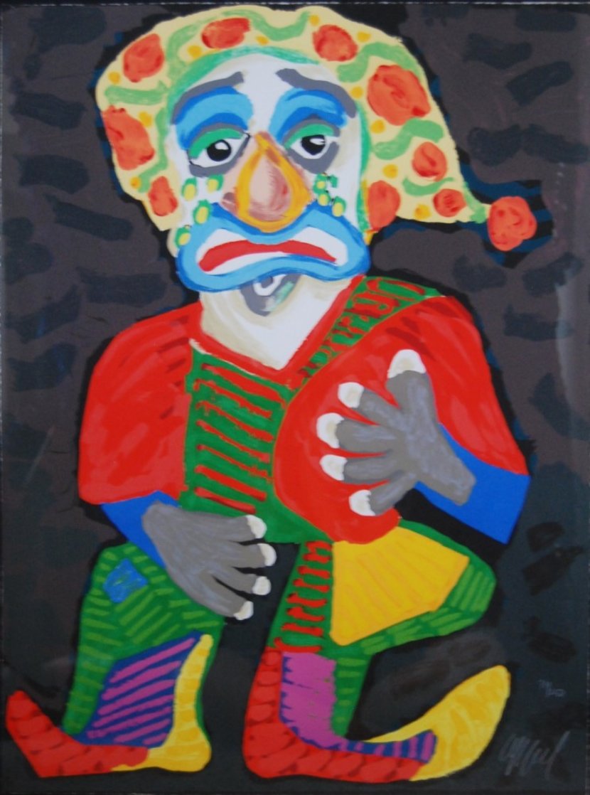 Il Pagliacci (From the Metropolitan Opera II Suite) 1984 Limited Edition Print by Karel Appel