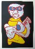 Kool Luke Singing Hands 1978 Limited Edition Print by Karel Appel - 1 Kool Luke Singing Hands 1978 Limited Edition Print by Karel Appel - 1