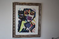 Personage in Blue 1980 Limited Edition Print by Karel Appel - 1 Personage in Blue 1980 Limited Edition Print by Karel Appel - 1