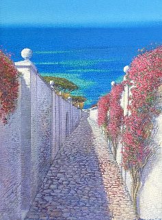 Sicily 22x18 Original Painting - Andrea Razzauti Sicily 22x18 Original Painting - Andrea Razzauti