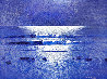 Moonlight Low Tide 17x20 Original Painting by Andrea Razzauti - 0