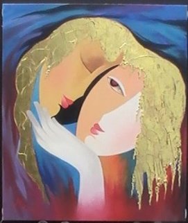 Empathy 24x20 Original Painting - Arbe Berberyan Empathy 24x20 Original Painting - Arbe Berberyan
