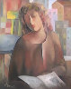 Student 22x18 Original Painting by Arbe Berberyan - 0 Student 22x18 Original Painting by Arbe Berberyan - 0